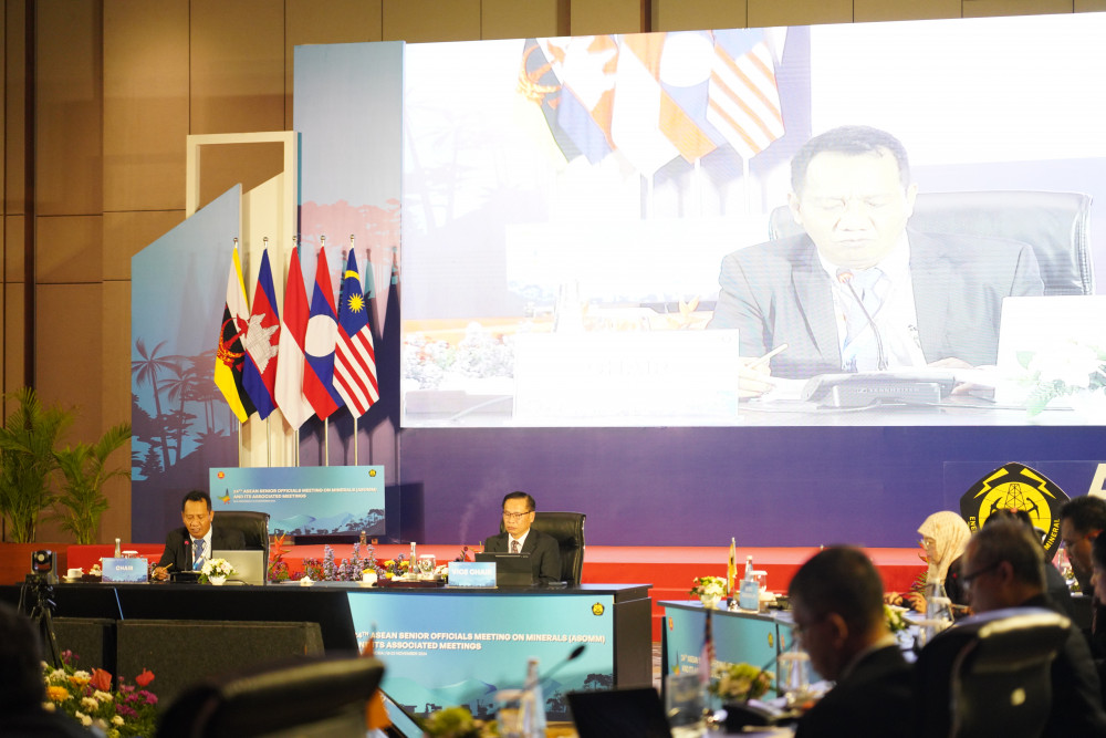 The 24th ASEAN Senior Officials Meeting on Minerals (ASOMM) 2024