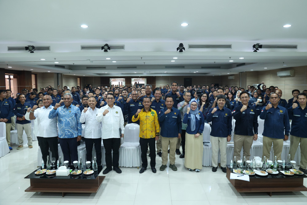 Kunjungan Kerja Menteri ESDM ke Kantor Ditjen Minerba